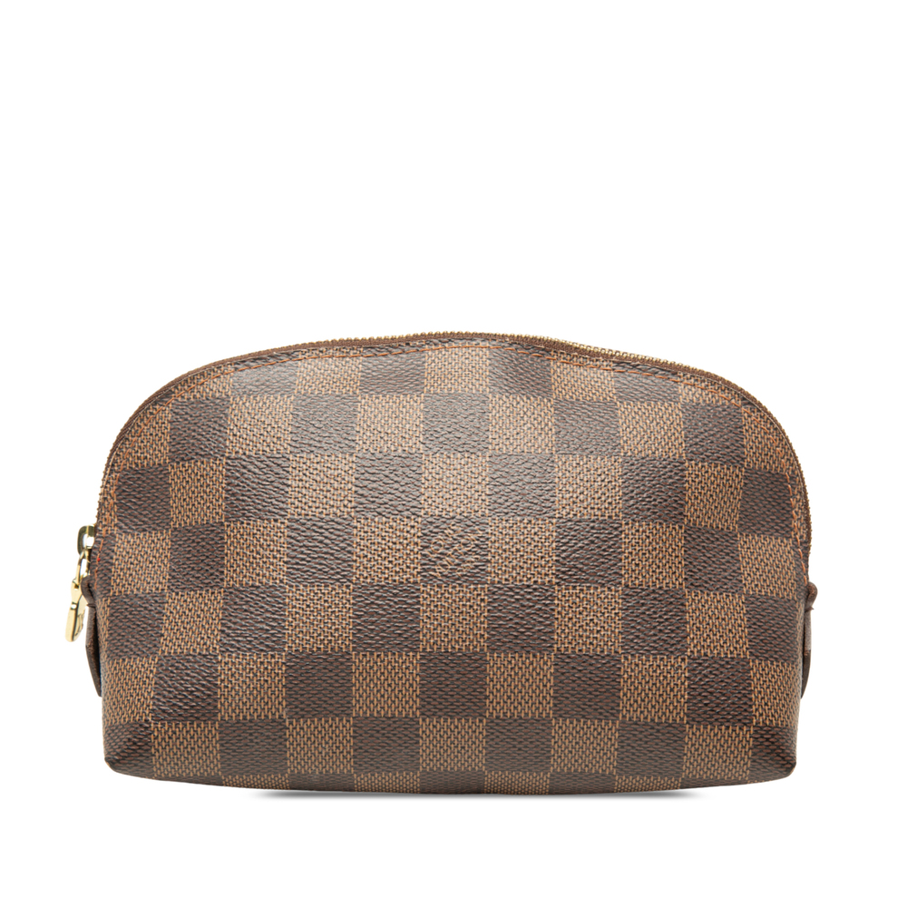 Pre-Loved Louis Vuitton Damier Ebene Cosmetic Pouch